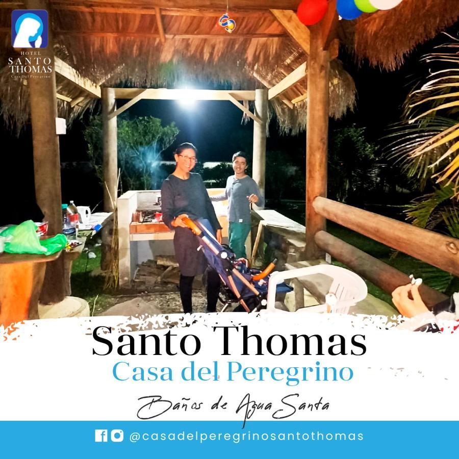 Hotel Casa Del Peregrino Santo Thomas à Baños Extérieur photo