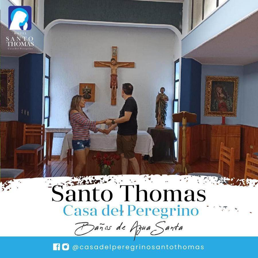 Hotel Casa Del Peregrino Santo Thomas à Baños Extérieur photo