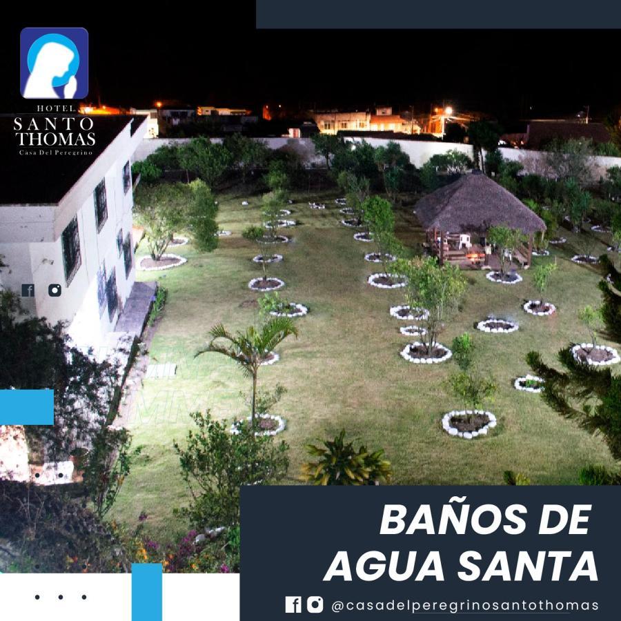 Hotel Casa Del Peregrino Santo Thomas à Baños Extérieur photo